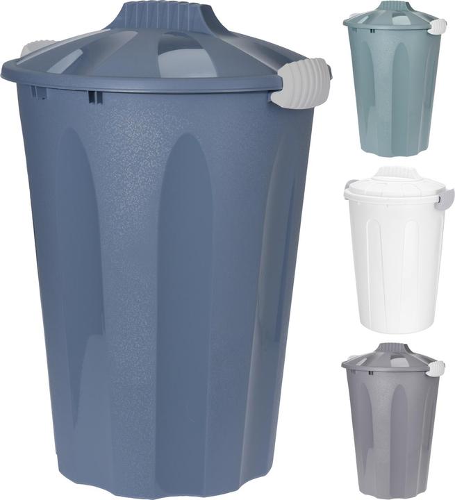 Produktbild Mojawo Maxitonne mit Deckel 40L Windeleimer Abfalleimer Abfalltonne Mülleimer (40 l)