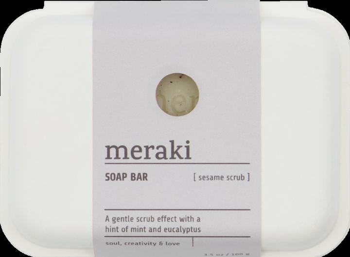 Image du produit Meraki Barre de savon Gommage au sésame (Savon exfoliant)