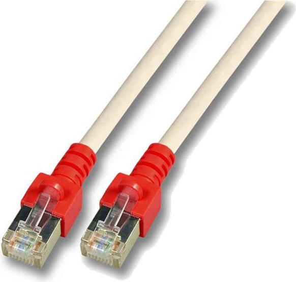 Produktbild EFB Elektronik Crossoverkabel, SF/UTP, rote Tülle (SF/UTP, CAT5e, 5 m)