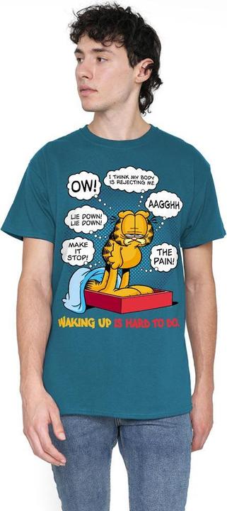 Immagine prodotto Garfield Waking Up Is Hard To Do Maglietta Uomo (XXL)