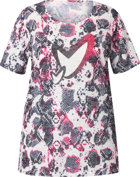 Produktbild Miamoda T-Shirt, Schlangenmuster, HERZ-Motiv (44)