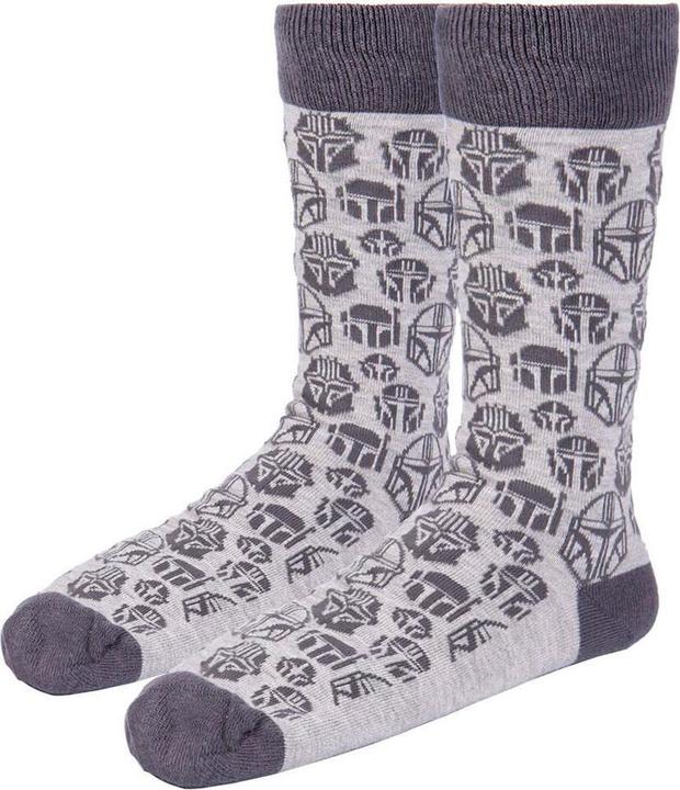 Actual product image NoName STAR WARS - The Mandalorian - Pack de 3 paires de chaussettes (P36-41) (pack of 3, 36 - 41)