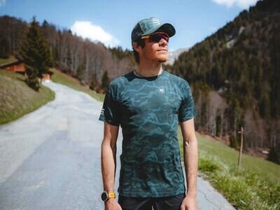 Actual product image Compressport Training SS Tshirt M Camo Premium (XL)