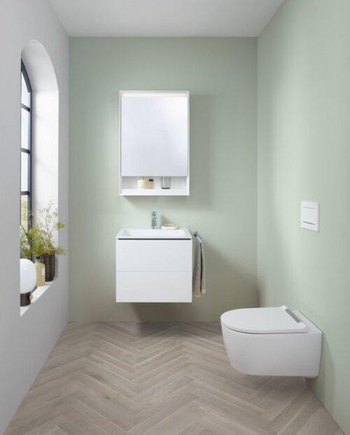 Actual product image Geberit ONE vanity unit, 2 drawers, 59,2x50,4x47cm, 505.261.00. (51 x 64 x 57 cm)