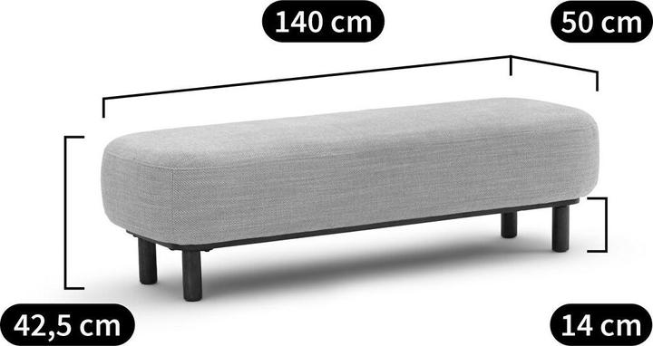 Produktbild La Redoute Interieurs Papoo (140 cm)