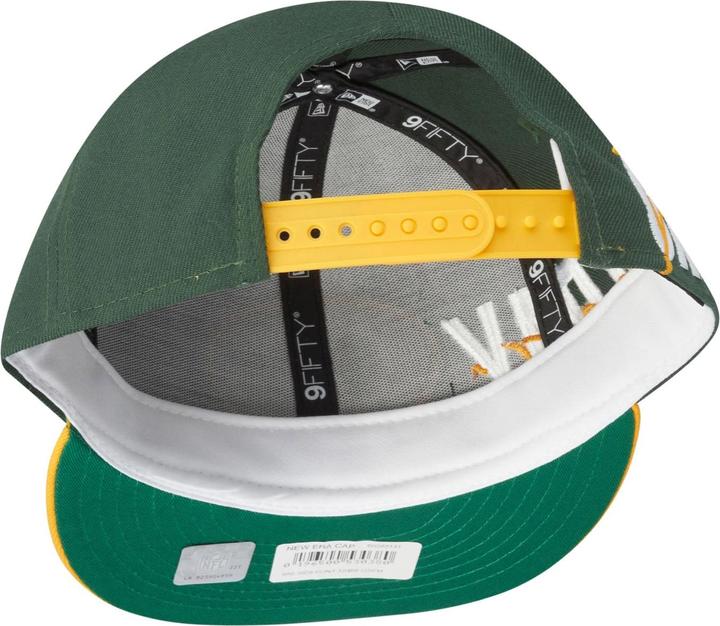 Actual product image New Era 9Fifty Sidefont Green Bay Packers