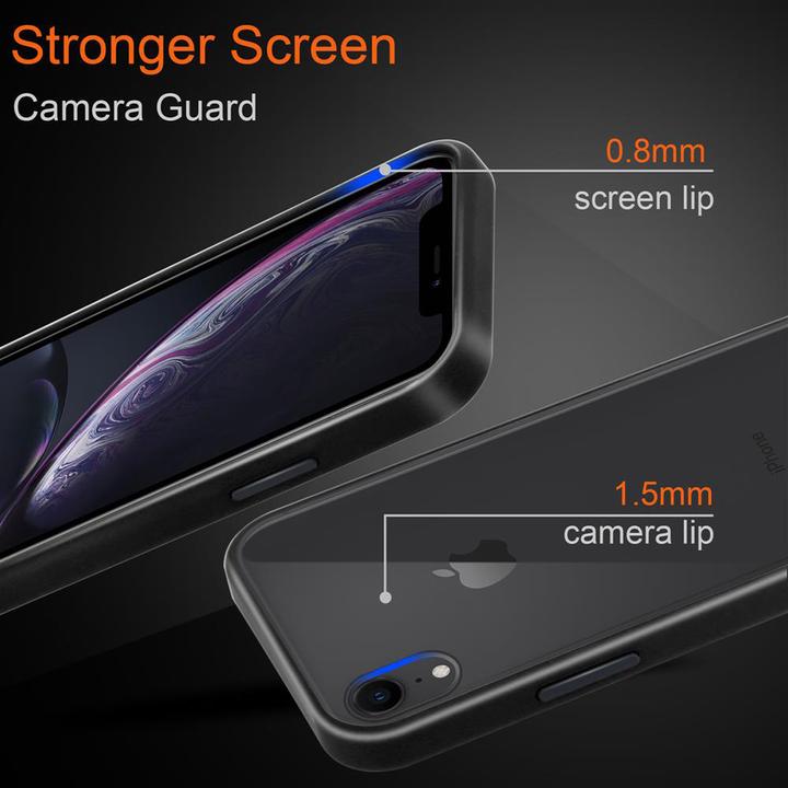Actual product image Cadorabo Hybrid Matt Cover (Apple iPhone XR)