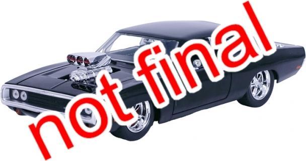 Image du produit Jada Fast & Furious 1970 Dodge Charger 1:24