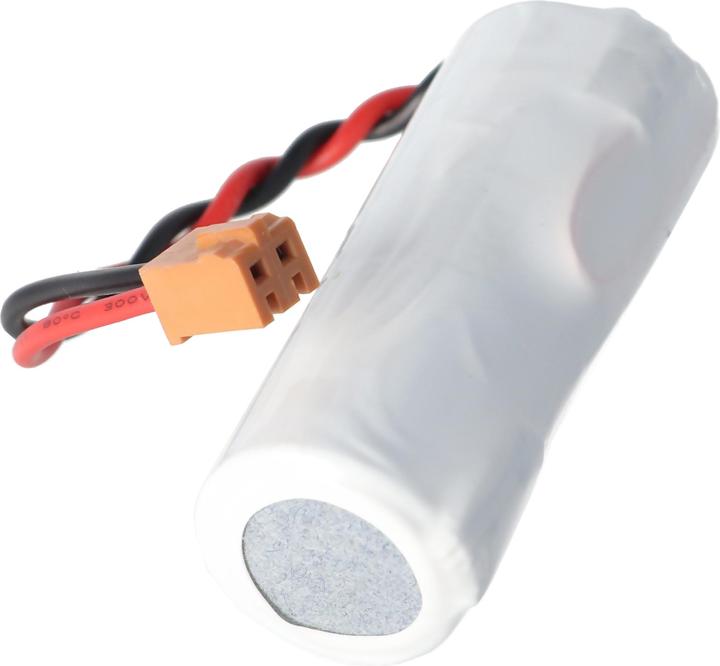 Actual product image AccuCell Batterie CMOS CR17450E-RL, FANUC A02B-0200-K102, FANUC A98L0031001 GE Fanuc (1 pcs., Device specific, 2500 mAh)