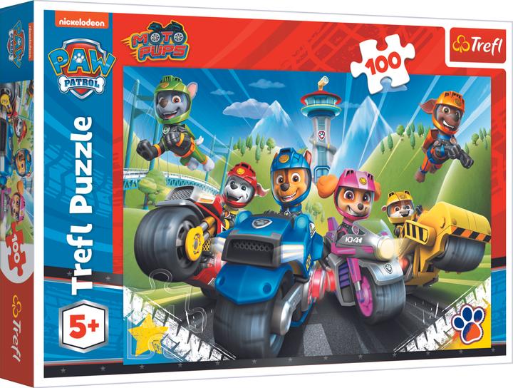 Produktbild Trefl PAW Fahrzeuge Puzzle 100 Teile (100 Teile)
