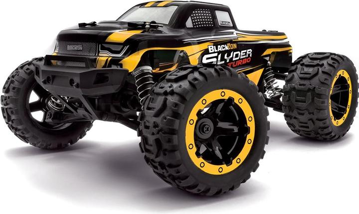 Blackzon Slyder MT Turbo 1/16 4WD 2S Brushless - Yellow (RTR Ready-to-Run)