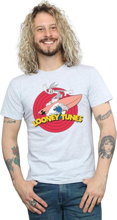 Produktbild Looney Tunes Bugs Bunny Surfing TShirt (4XL)