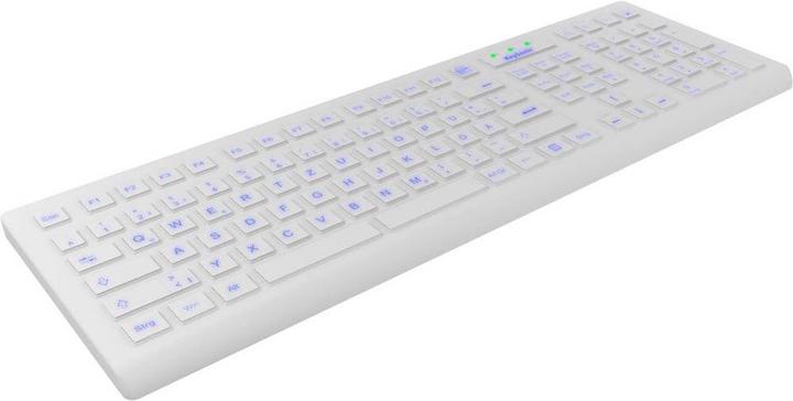 Produktbild KeySonic Tastatur Full Size Hygiene Industrietastatur für Windows® (DE, Kabelgebunden)