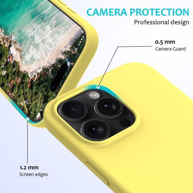 Actual product image MU Classic Liquid Silicone Series (Apple iPhone 16 Pro)