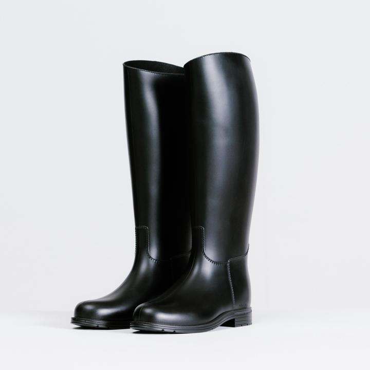 Produktbild Fouganza Reitstiefel Synthetik Damen/Herren - 100 schwarz (37)