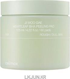 Produktbild Celimax Heartleaf BHA Toner Peeling Pad Koreanische Kosmetik 125ml/4.22 fl.oz (Peeling, 125 ml)