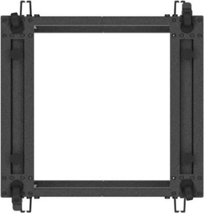 Produktbild Lanberg OPEN RACK 19 12U 600X600-1100 REGULOWANY CZARNY (6.86 HE, 19 Zoll Rack)