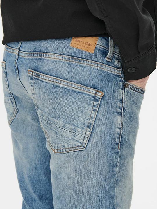 Actual product image Only & Sons ONSLoom Blue Wash Slim Fit Jeans (W28/L30)