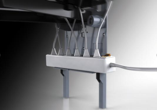 Immagine prodotto Meliconi Ghost Design 2000 Rotazione - TV a parete - argento metallizzato (63", 30 kg)