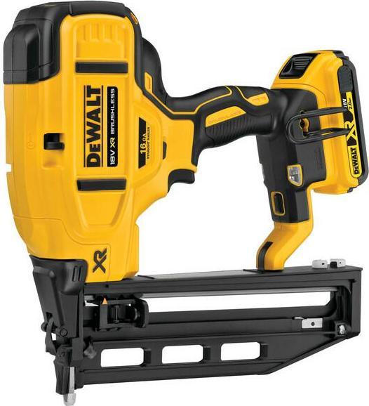 DeWalt 18 V Li-Ion 2 x 2,0 Ah XR Akku-Finishing-Nagler/Finishing-Pistole (DCN662D2-QW) 32–64 mm
