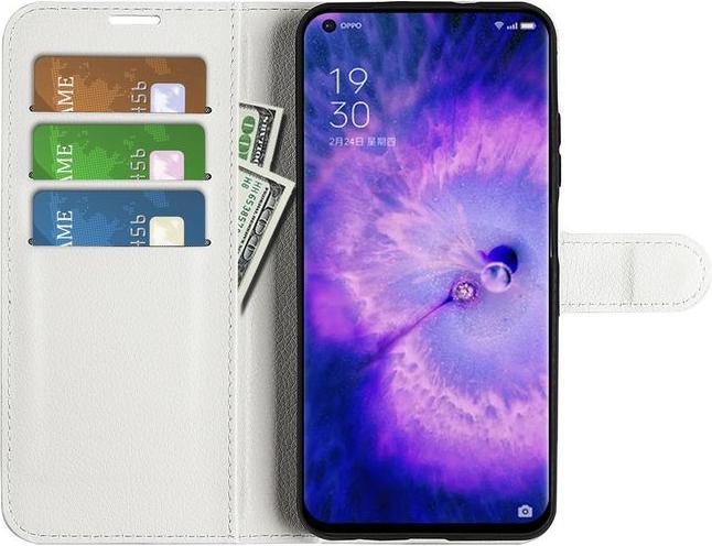 Actual product image MU Classic Litchi Leather Bookcover Series (Oppo Find X5)