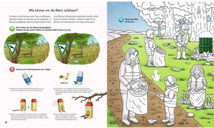 Produktbild Ravensburger Wieso? Weshalb? Warum? aktiv-Heft: Natur (Deutsch, Ruby Warnecke, 2023)