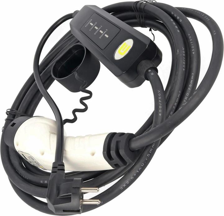 Actual product image AccuCell Charging cable (Type F, 3 kW, 13 A, 6 m)