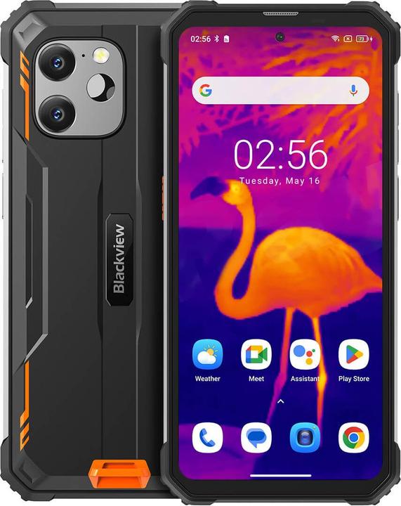 Blackview BV8900 (256 GB, Arancia, 6.50", Doppia SIM, 64 Mpx, 4G)