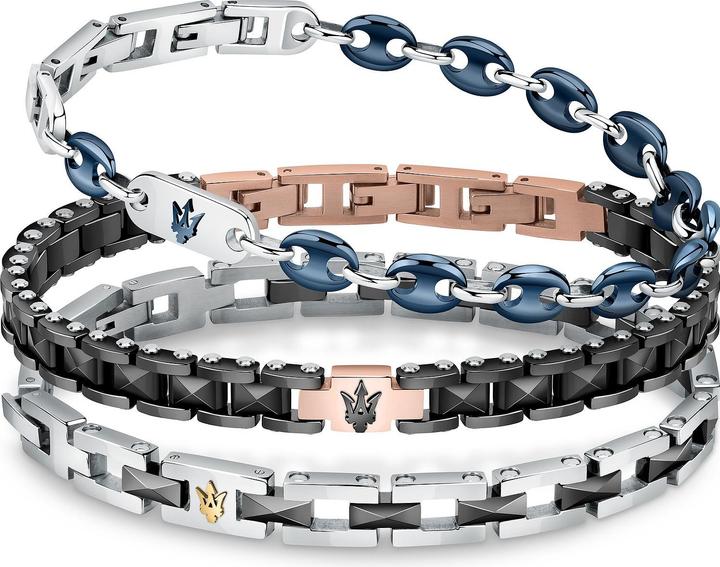 Immagine prodotto Maserati Bracciale in ceramica (22 cm, Acciaio inossidabile, Ceramica)