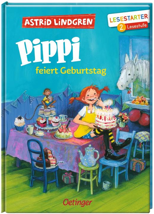 Actual product image Pippi feiert Geburtstag (German, Astrid Lindgren, Katrin Angel King, 2022)