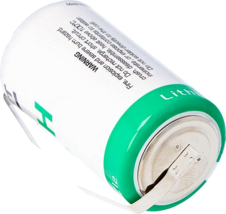 Actual product image Saft Batterie LSH 20, Primary LSH20 mit U-Lötfahnen (1 pcs., D, 13000 mAh)