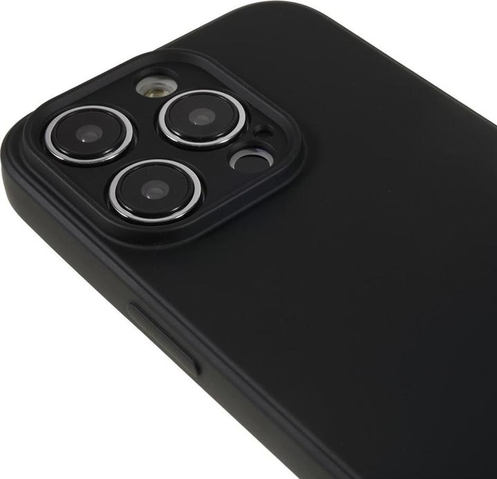 Produktbild Deltalabs Gummi Hülle Case mit Kameraschutz (Apple iPhone 15 Pro)