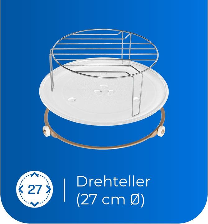 Image du produit Exquisit Micro-ondes encastrable Noir Digital (20 l)