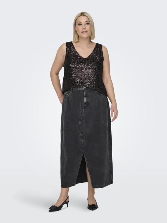 Produktbild Only Normal geschnitten V-Ausschnitt Curve Top Top (L)
