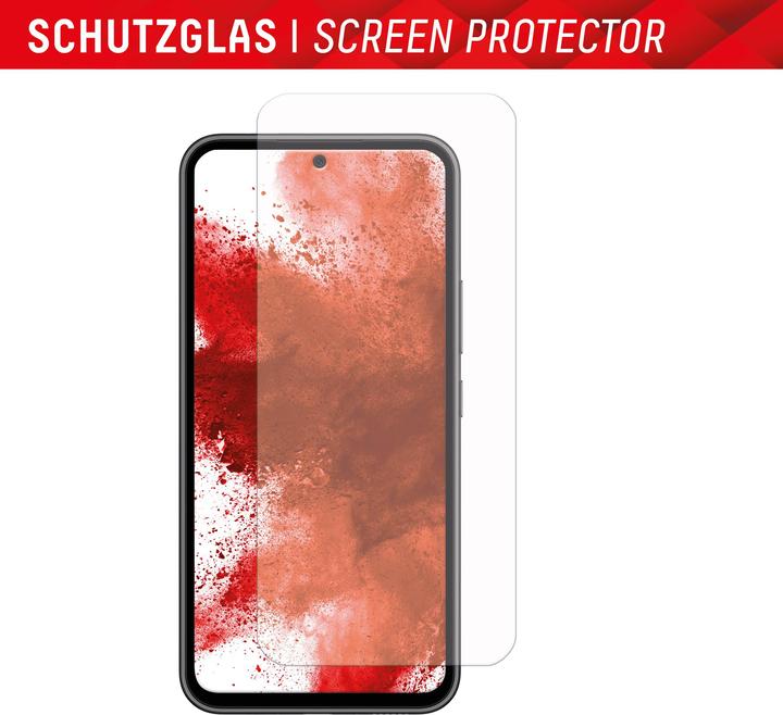 Actual product image Displex Real Glass, 2D Panzerglas + Handyhülle (1 Piece, Samsung Galaxy A54 5G)