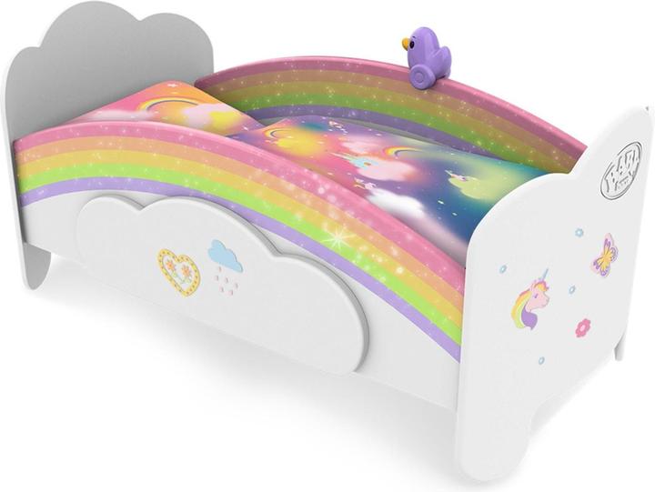 Actual product image Zapf Creation BABY born Regenbogen Bett