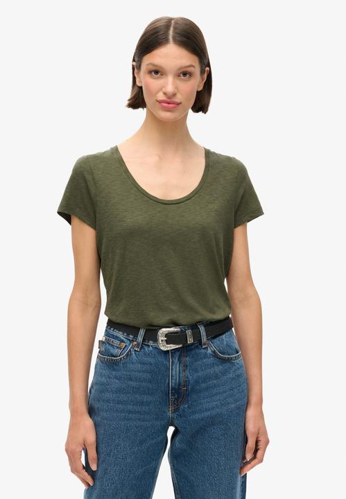 Actual product image Superdry Scoop Neck Tee (6)