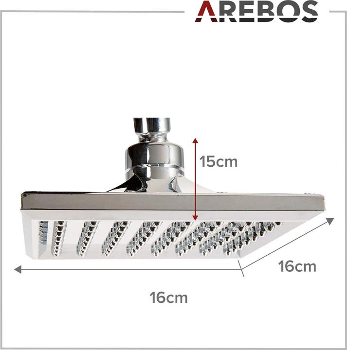 Actual product image Arebos Shower head