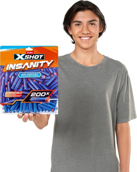 Produktbild Xshot - Insanity 200 Darts Nachfüllpackung