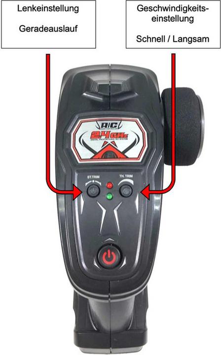 Immagine prodotto Absima Scala 1:16 4WD Buggy X TRUCK sabbia ad alta velocità 2,4GHz Nero/Rosso (RTR pronto all'uso)
