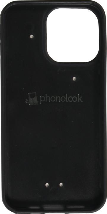 Actual product image PhoneLook Coque Silicone rigide noir Bonne humeur matin (Apple iPhone 13 Pro)