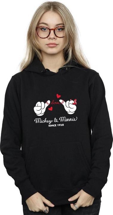 Disney Mickey Mouse Love Hands Kapuzenpullover (M)
