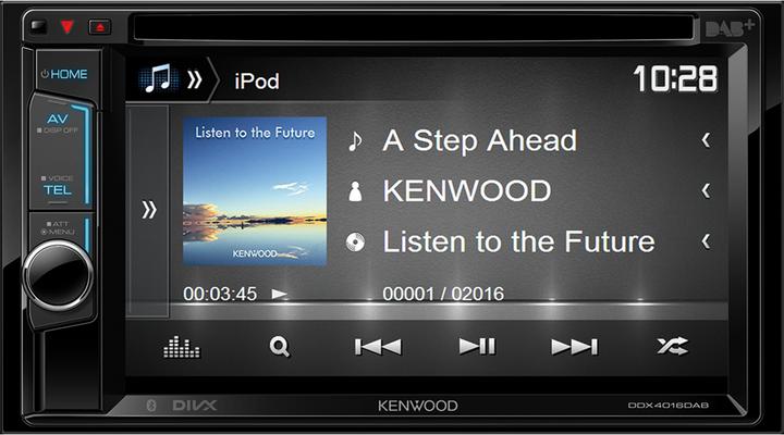 Produktbild Kenwood Corp. DDX4016DAB ohne DAB-Antenne
