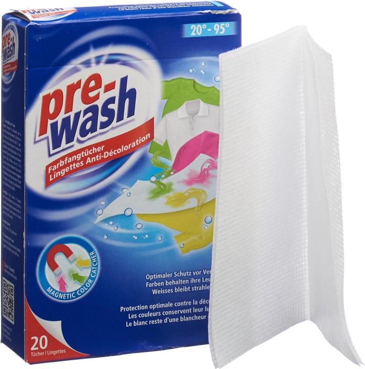 Produktbild Pre-wash Farbfangtücher (20 Waschgänge, Tücher)