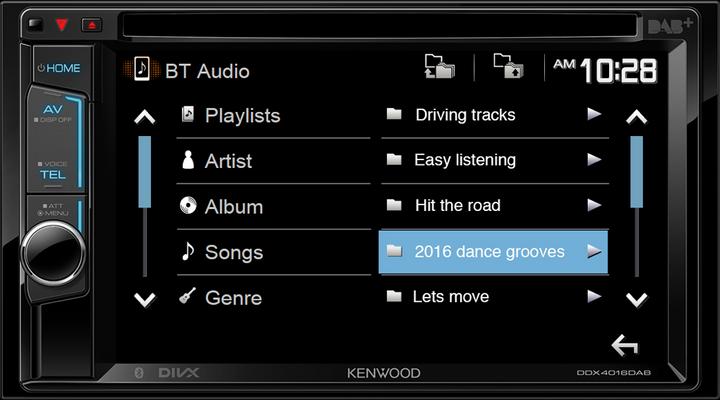 Produktbild Kenwood Corp. DDX4016DAB ohne DAB-Antenne