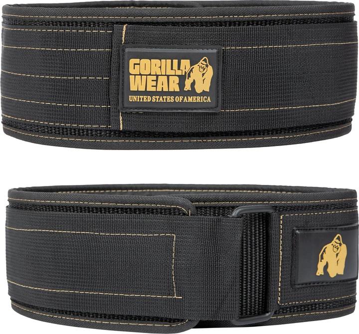 Image du produit Gorilla Wear Ceinture de levage en nylon de 4 pouces