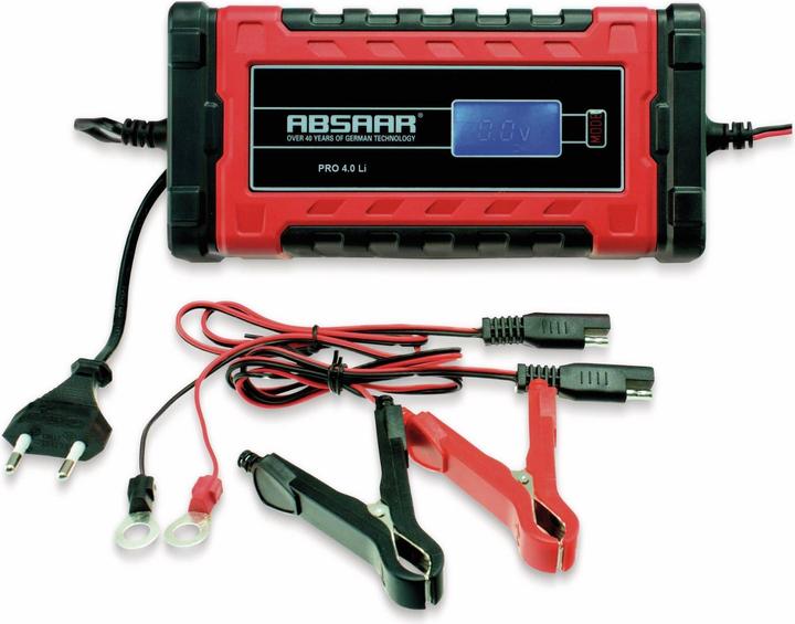 Produktbild Absaar smartlader pro4.0li 4a 6/12v (12V, 6V, 4 A)