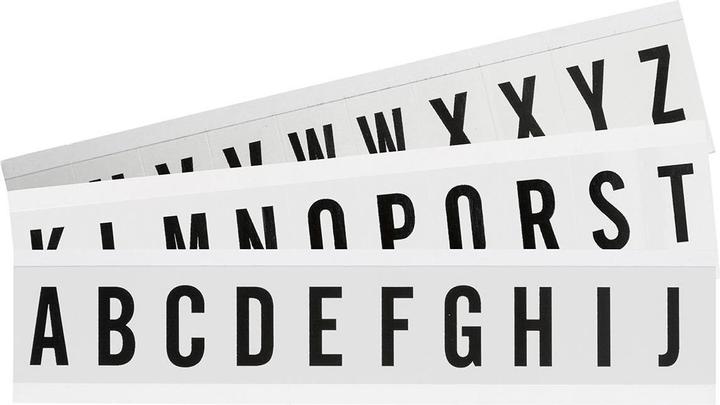 Produktbild Brady W15 Series, Etiketten mit Zahlen und Buchstaben