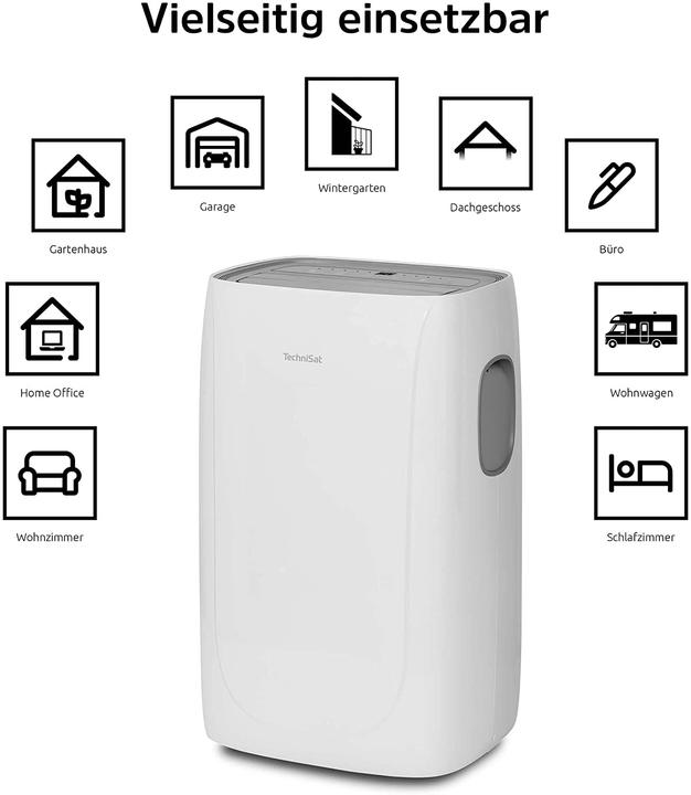 Immagine prodotto TechniSat Clima mobile TechniPolar 2 S (25 m², 9000 BTU/h)