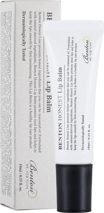 Valori nutrizionali e ingredienti Benton Balsamo labbra onesto (Balsamo, 10 ml)